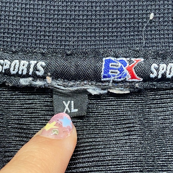 VTG 90's BX Sports Oakland Raiders #81 Football Jersey Men's XL Black - Picture 7 of 14